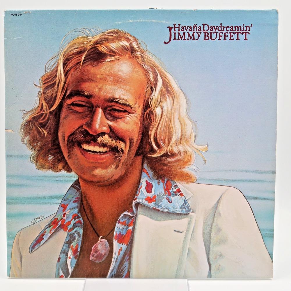 1975 JIMMY BUFFETT HAVANA DAYDREAMIN' 33 RPM VINYL RECORD ALBUM